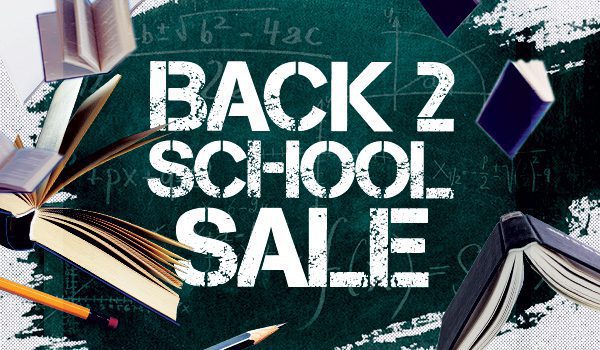 Back to School Sale