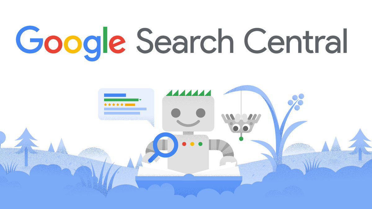 image of the Google search central ilustration
